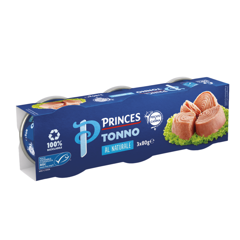 Pole & Line Skipjack Tuna in Brine 3x80g