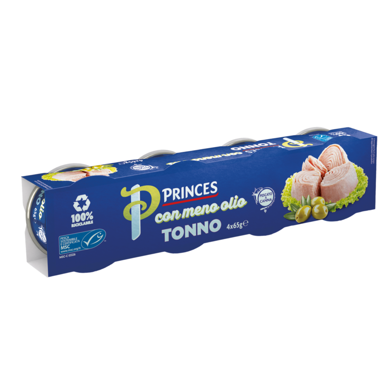 Skipjack Tuna drizzle of Olive Oil 4x65g
