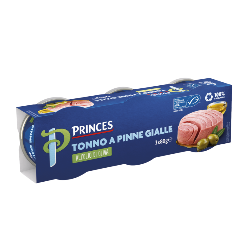 Tuna Steak Yellowfin Olive Oil 3x80g