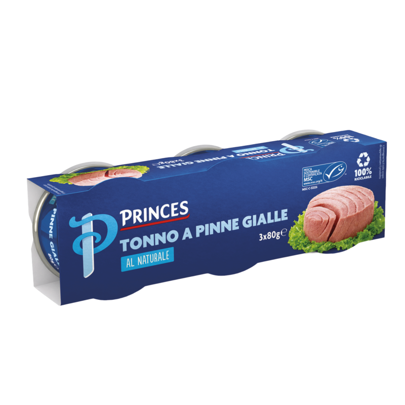 Yellowfin Tuna in Brine 3x80g